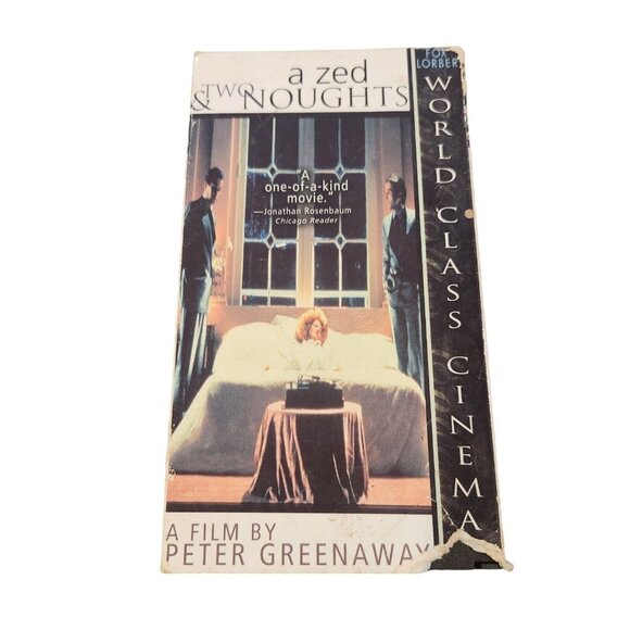 A Zed and Two Noughts (VHS, 1985) Peter Greenaway Film Brian Deacon, Eric Deacon - Picture 1 of 4